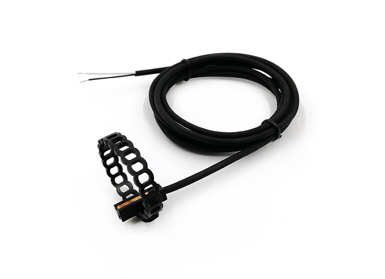 Sonde à thermistance étanche «NTC» à fixation par ceinture, avec surmoulage en TPE