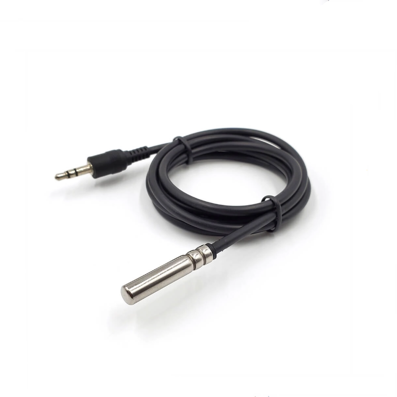 DS18B20 Sonde de température numérique OD6×30mm avec connecteur de 3.5mm