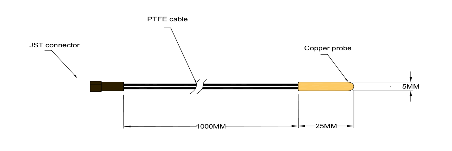 NTC 5Sonde de température à thermistance de kΩ pour HVAC