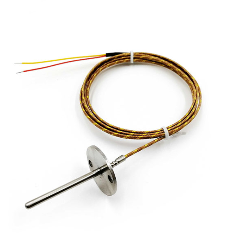 Sonde à thermocouple de type K avec câble en fibre de verre résistant à la chaleur