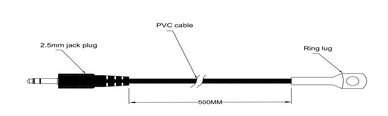 Capteur de température à thermistance NTC 5kΩ — Cosse annulaire, Connecteur 2.5mm