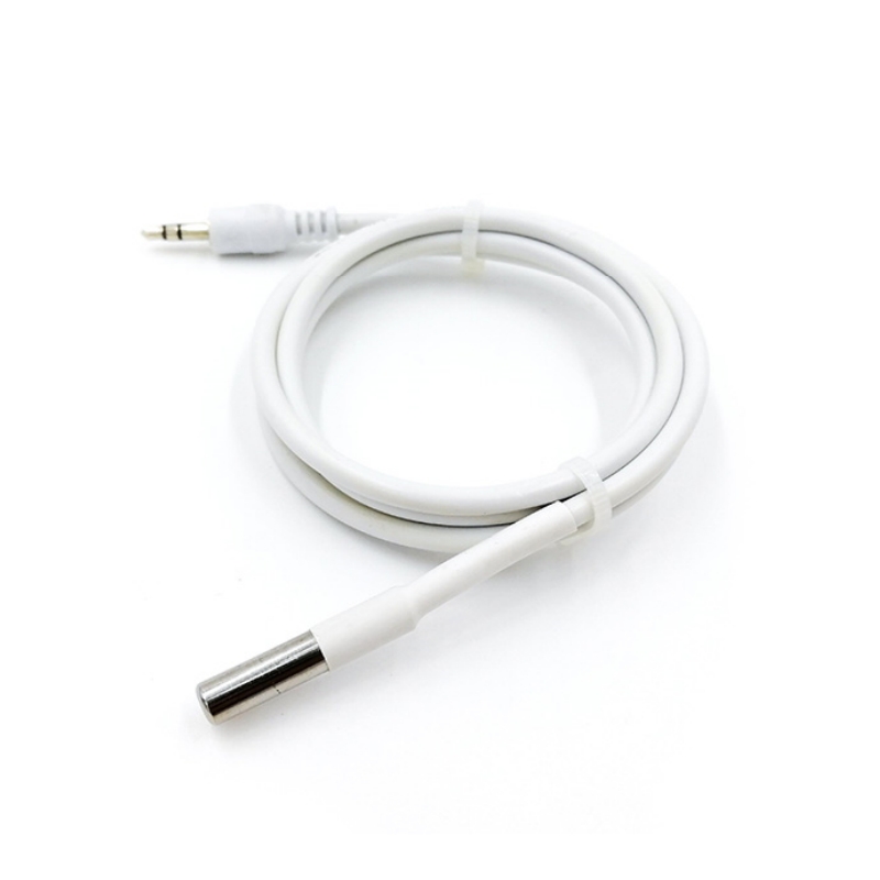 Capteur de température à thermistance NTC 10kΩ — Boîtier SS304, Connecteur jack 3.5mm