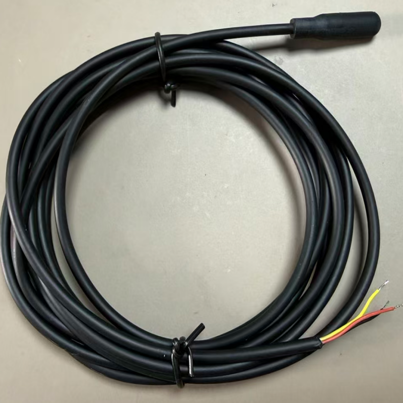 DS18B20, capteur de température numérique avec sonde surmoulée et câble en TPE