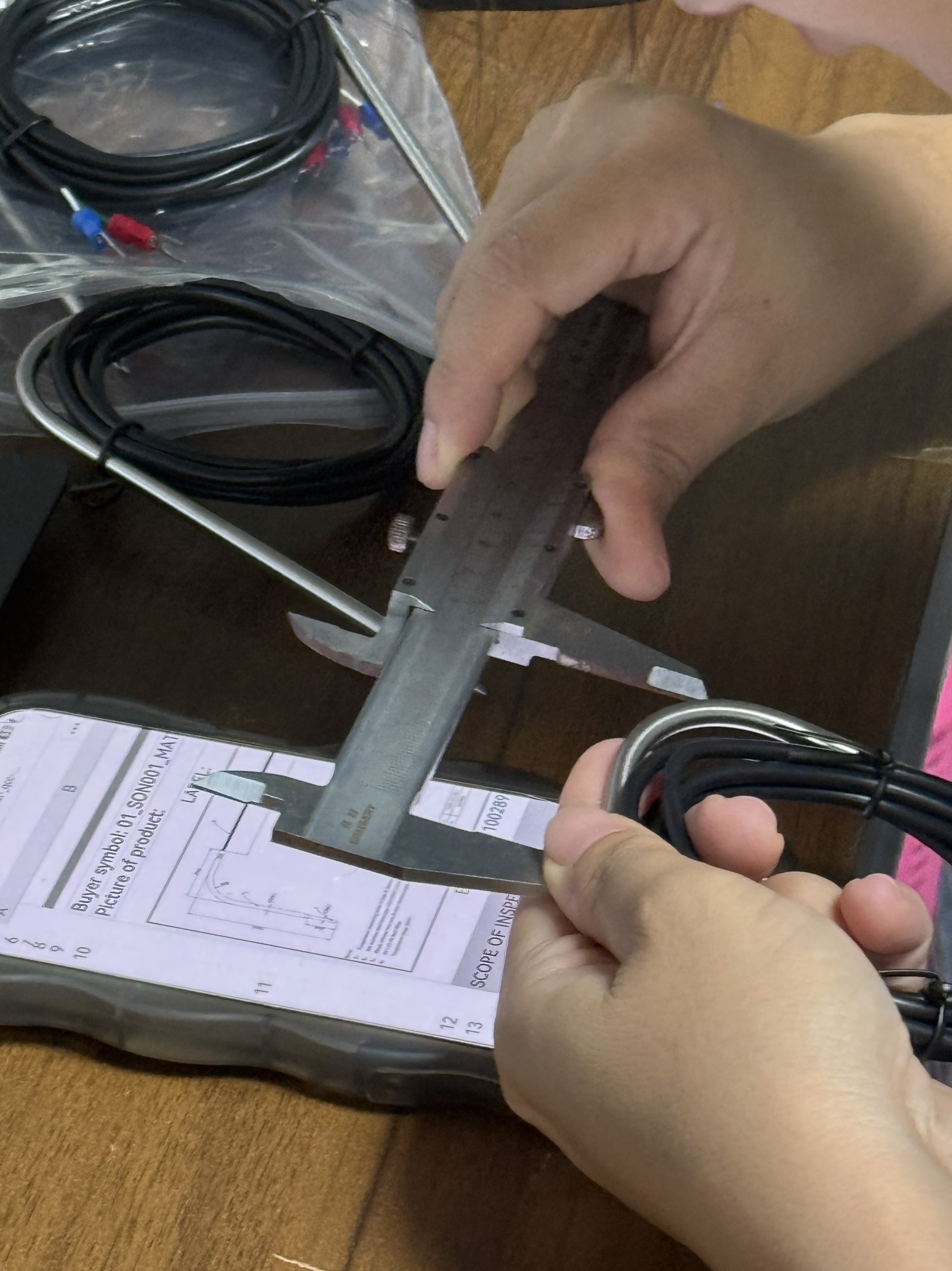 Sonde à thermocouple de type K sur mesure pour la cuisson de la viande au barbecue – Projet Browin