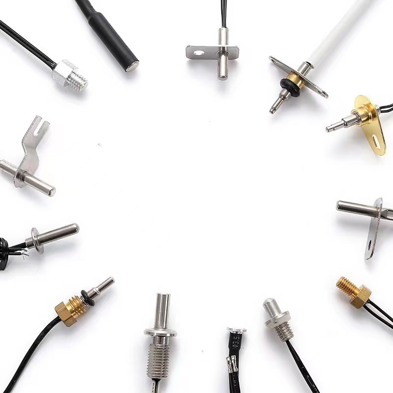 ManFri sondes de température en acier inoxydable, à fixation filetée, à bride et à cosses