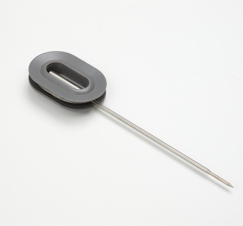 Sonde de température pour barbecue de qualité alimentaire avec poignée en silicone