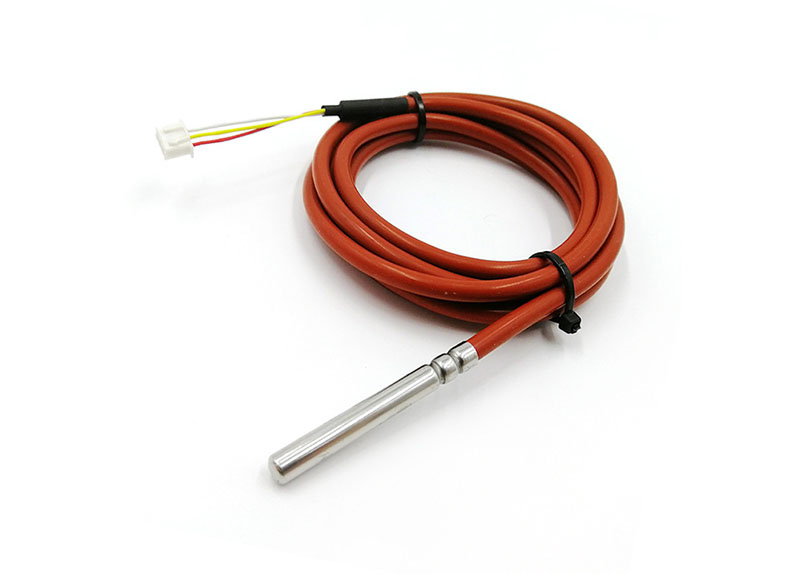 Capteur numérique de température DS18B20 — Câble en silicone, Connecteur XH-3Y