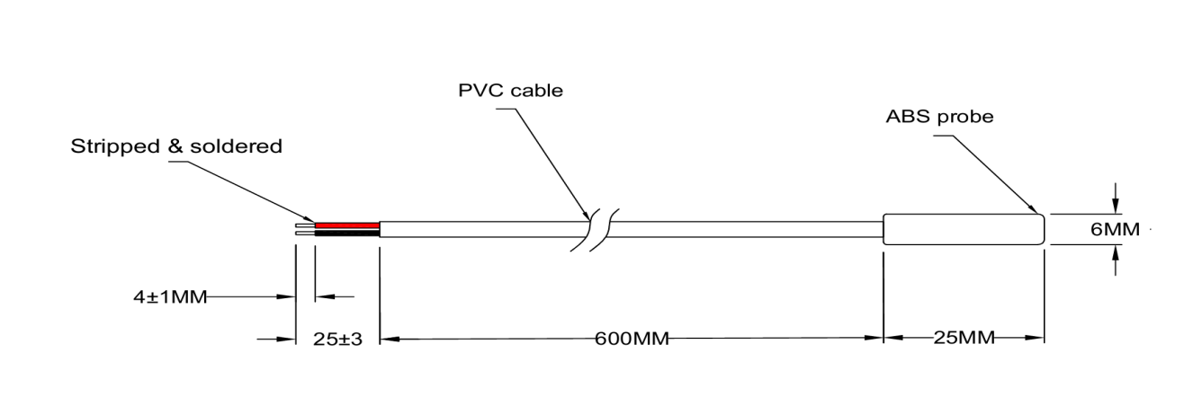 Capteur de température à thermistance NTC 5kΩ — Distributeurs automatiques