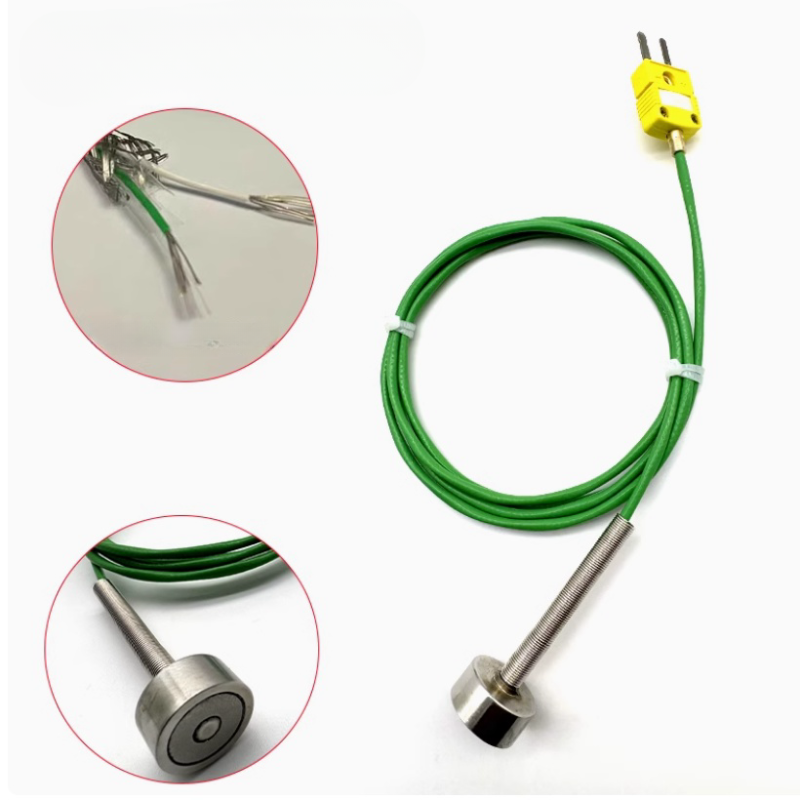 Capteur à thermocouple de type K avec socle magnétique