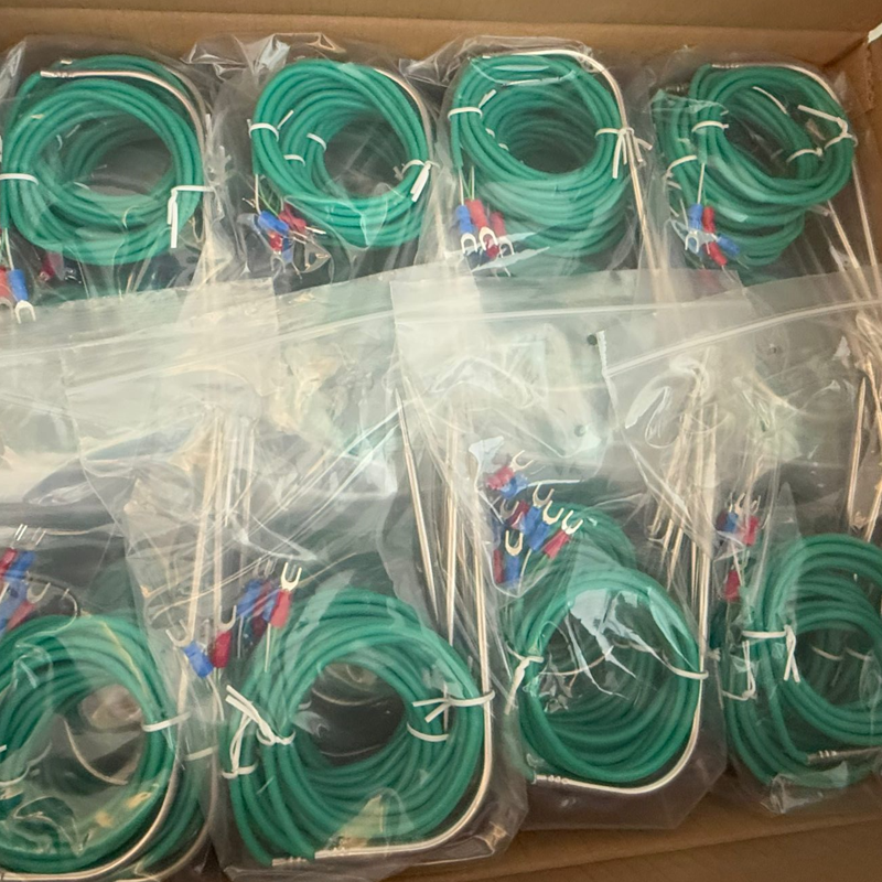 Capteur à thermocouple de type K pour fumoirs et l'industrie agroalimentaire