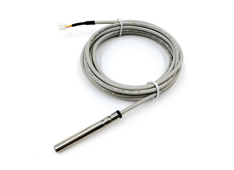 Capteur numérique de température DS18B20 — Câble en silicone, Connecteur XH-3Y
