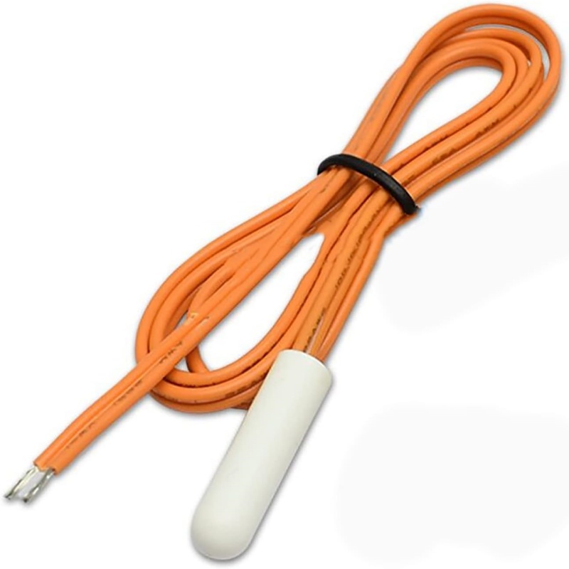 Capteur de température à thermistance NTC 3.3K — Sonde surmoulée, Pour réfrigérateurs