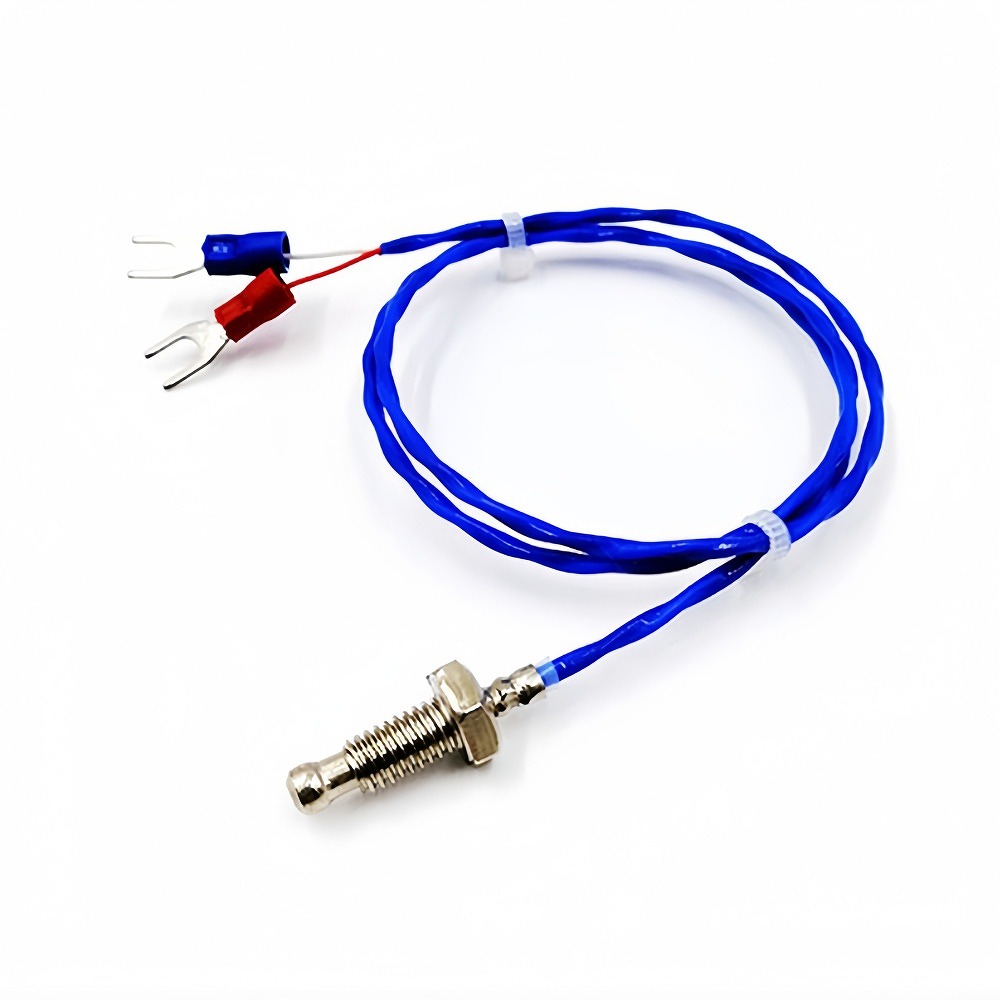 Sonde thermocouple de type K avec filetage M6 et câble FEP de 500mm
