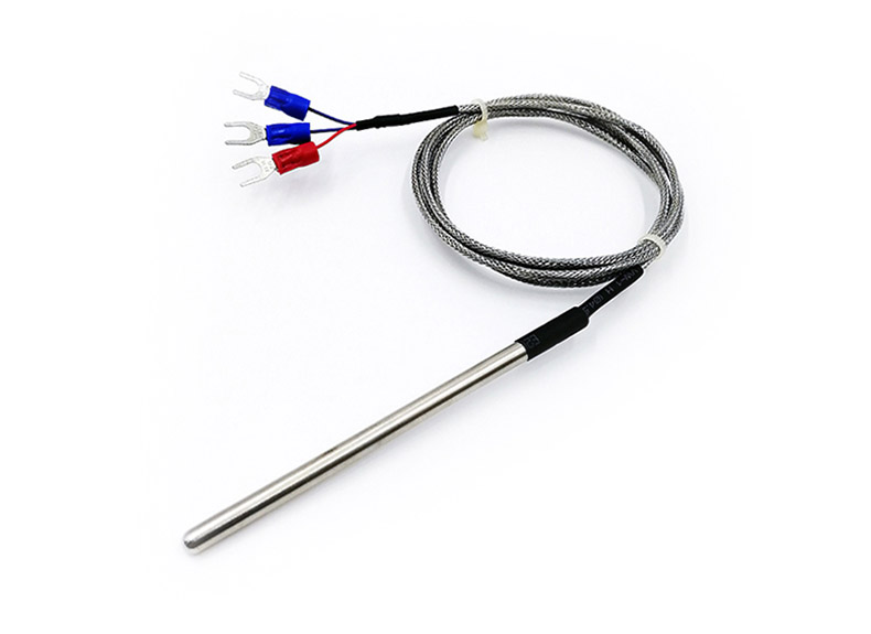 Sonde haute température PT1000 avec bornes de spade de fourche